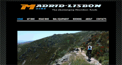Desktop Screenshot of bikemadridlisbon.com